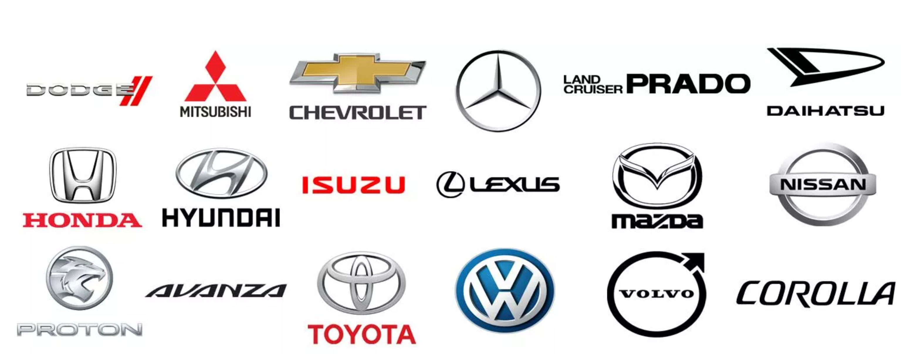 Supported brands: TOYOTA, NISSAN, ISUZU, HINO, MITSUBISHI, MAZDA, SUZUKI